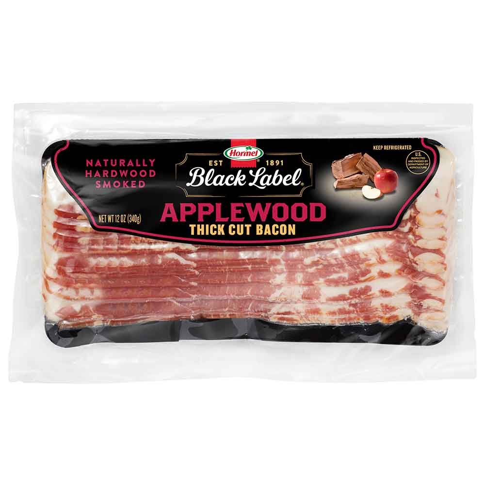 bacon package label