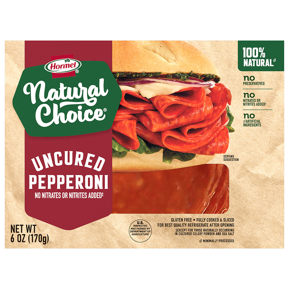 Product Image: HORMEL™ NATURAL CHOICE™ Uncured Pepperoni, Sliced