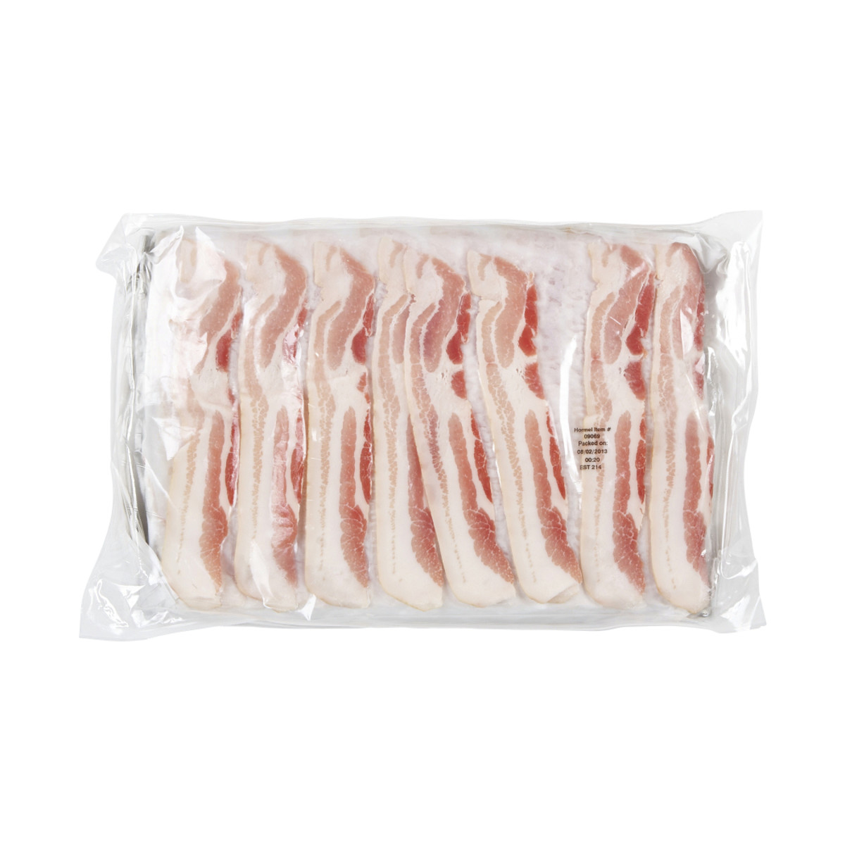 HORMEL™ GRIDDLEMASTER™ Bacon, Wide Shingle, 18/22 slices per lb