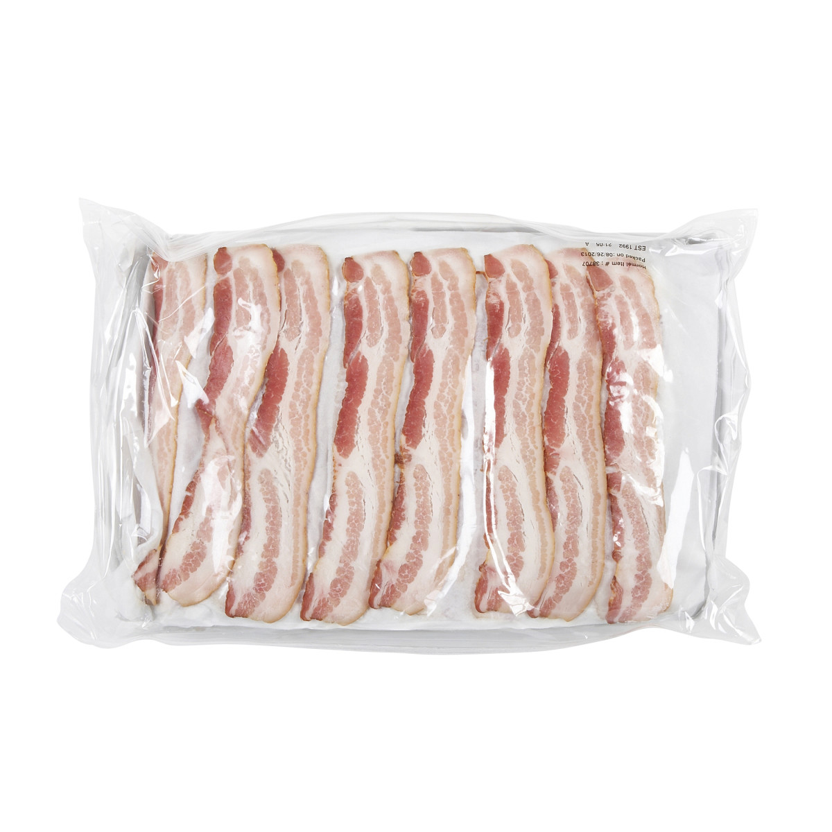 HORMEL™ COUNTRY BRAND™ Bacon, wide shingle cut, 18/22 slices per pound, 15 lb case