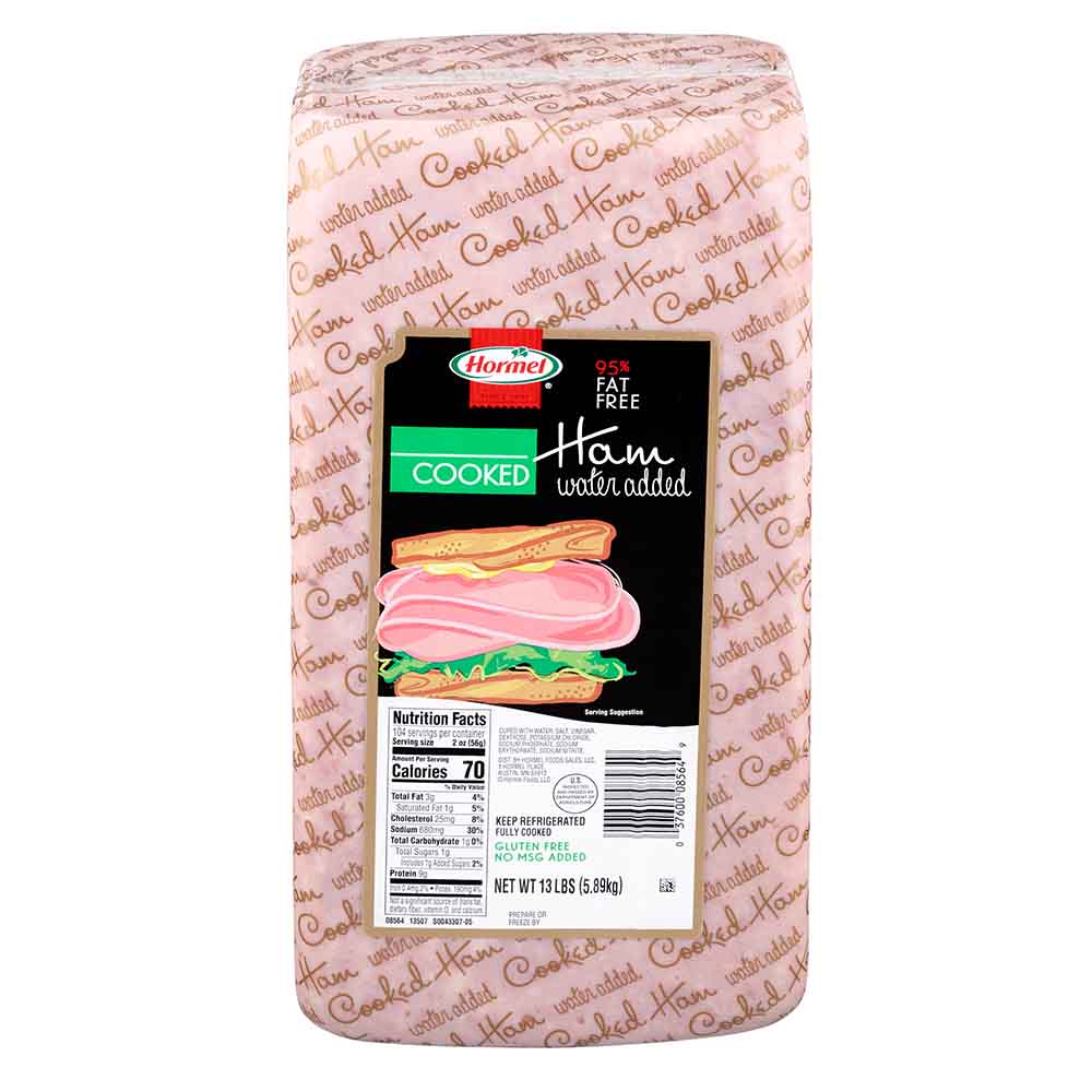 HORMEL™ Jamón Cocido, 95% Libre de Grasa, con agua añadida