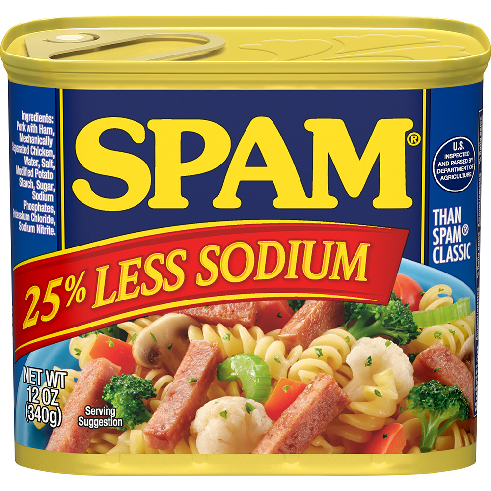 SPAM® Less Sodium 12/340g