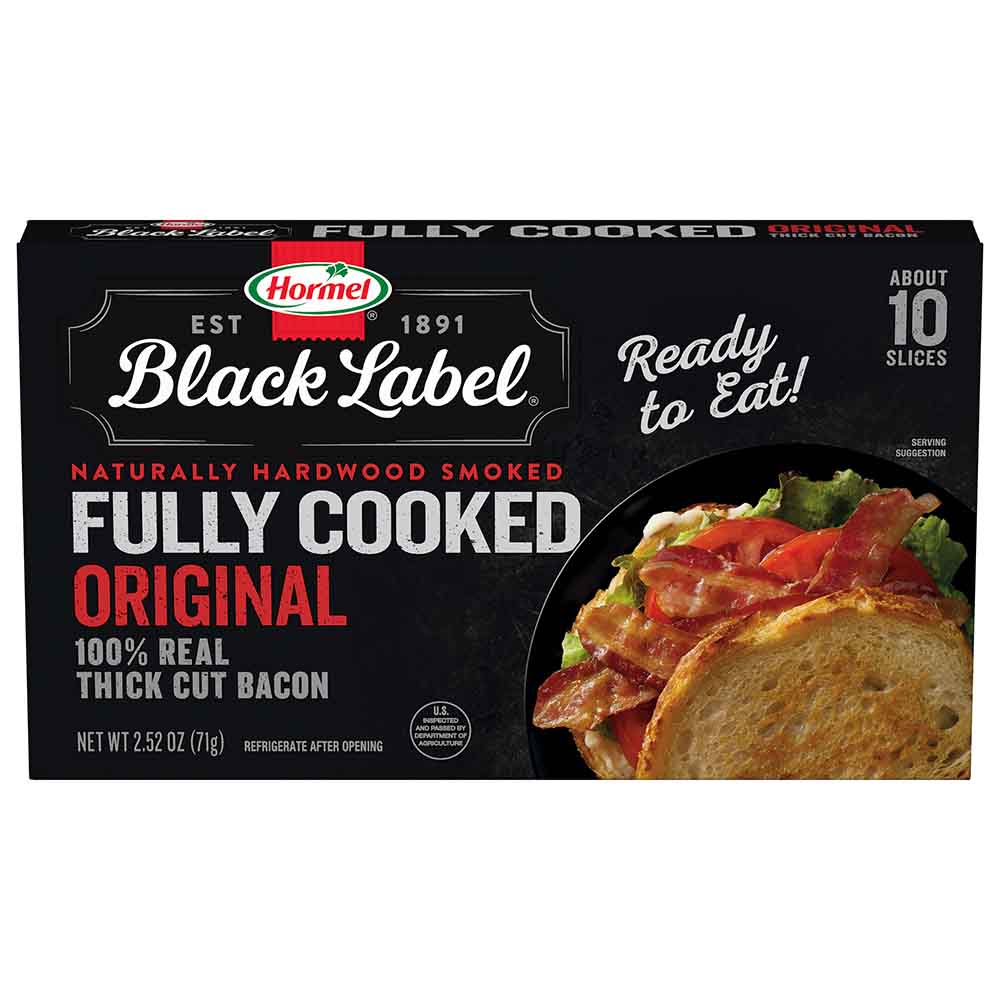 Hormel Fully Cooked Bacon Nutrition