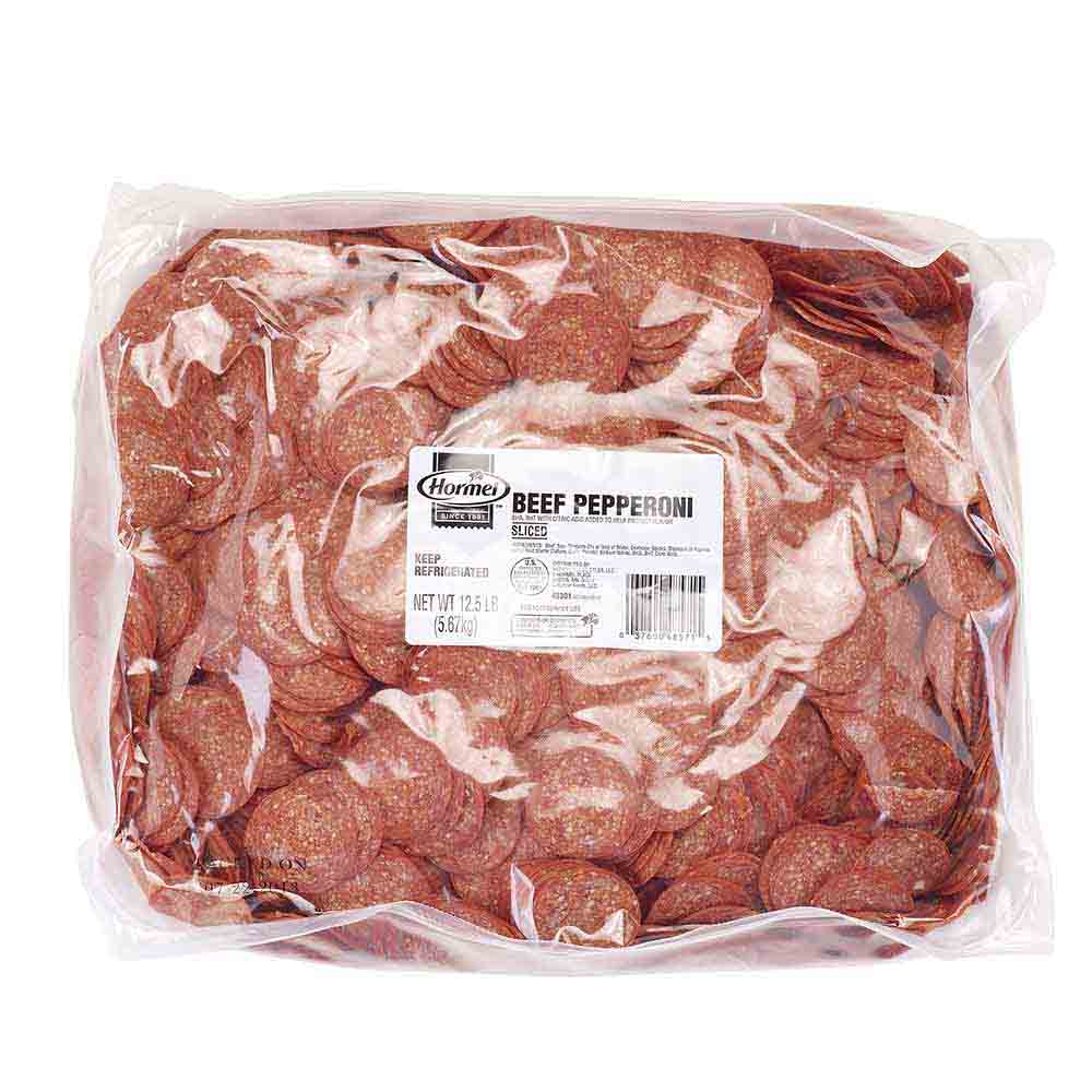 Product Image: HORMEL™ Pepperoni, All Beef, Sliced, 14 slices per oz